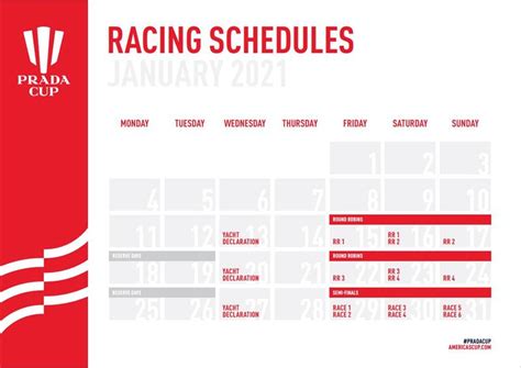 next prada cup race|prada cup racing schedule.